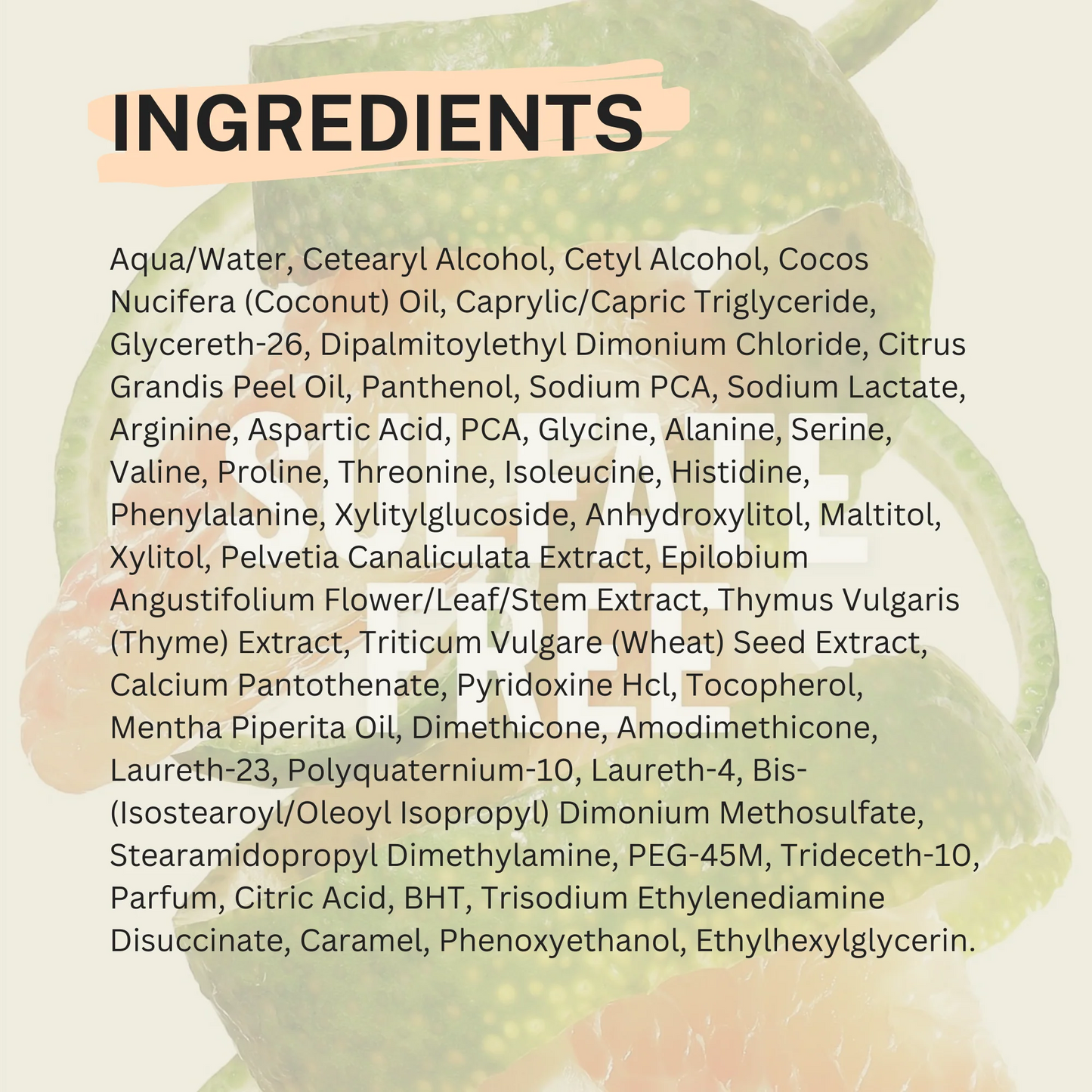 Pomelo Hair Conditioner - Cocoon