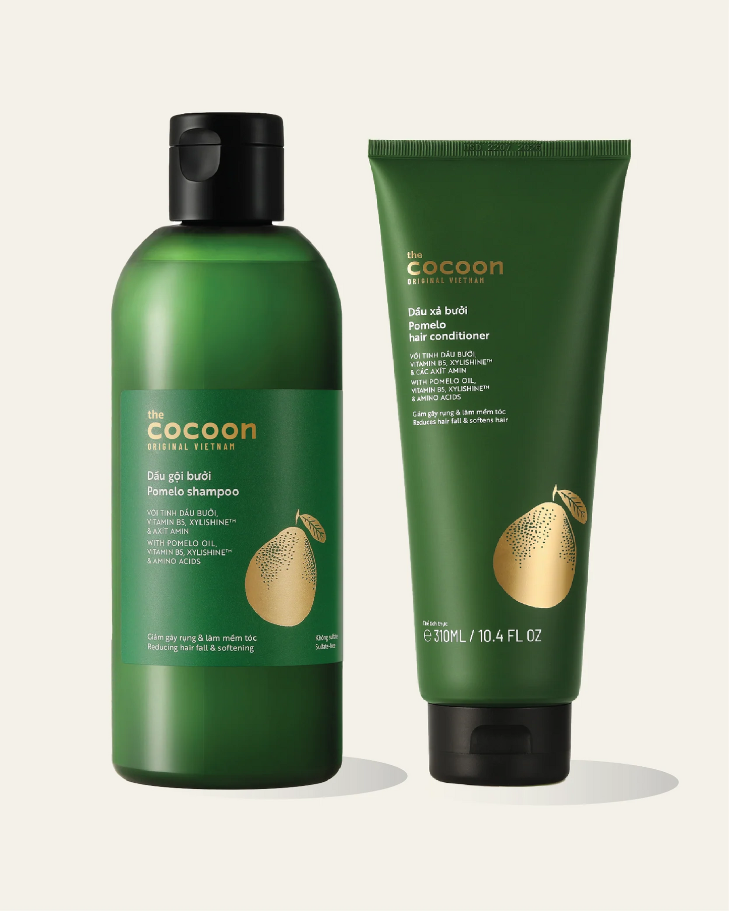 Pomelo Hair Shampoo & Conditioner Bundle - Cocoon