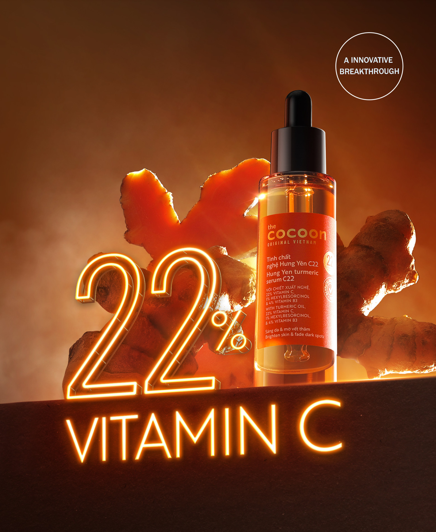 Hung Yen Turmeric Serum x2.2 - Cocoon